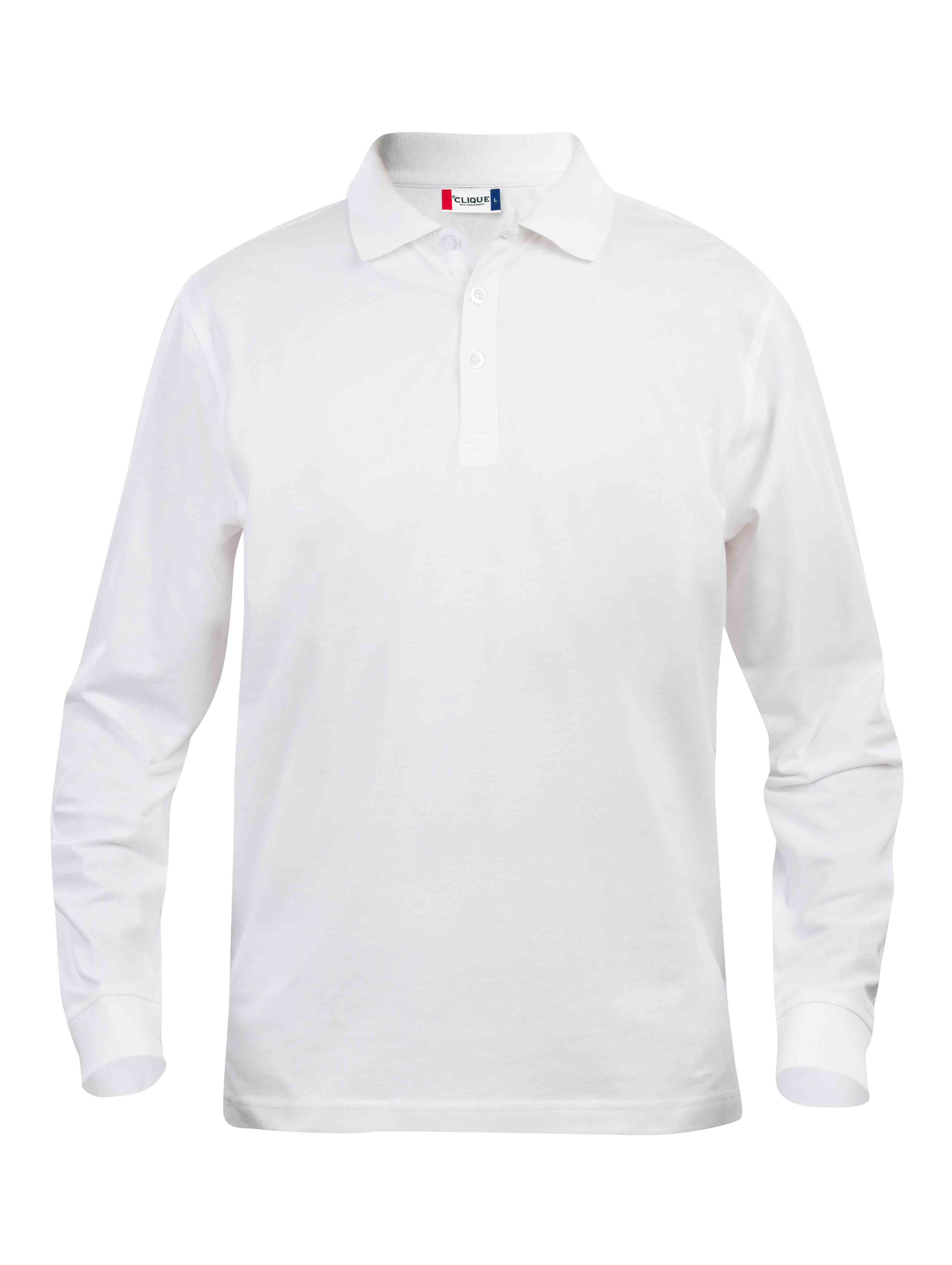 Basic Polo L/S Junior Vit